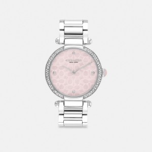 Coach Cary Watch, 34 Mm Klokke Dame Grå Rosa | TZJ836240