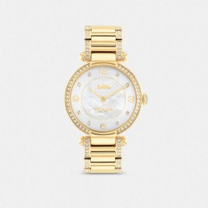 Coach Cary Watch, 34 Mm Klokke Dame Gull | EYJ049672