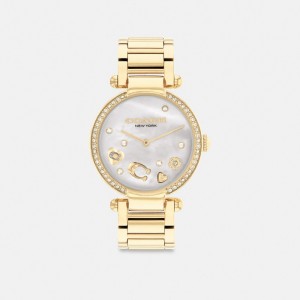 Coach Cary Watch, 34 Mm Klokke Dame Gull | RKO049631