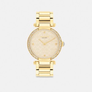 Coach Cary Watch, 34 Mm Klokke Dame Gull | TBY429530