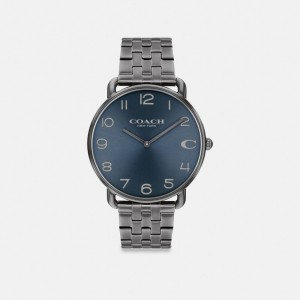 Coach Elliot Watch, 41 Mm Klokke Herre Grå | IDF158470