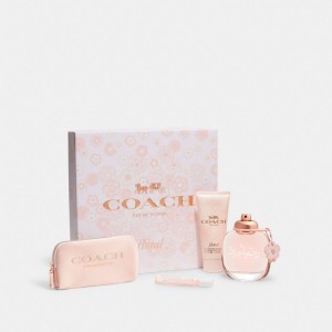 Coach Floral Eau De Parfum 4 Piece Gift Set Fragrance Dame Multicolor | ILO847012