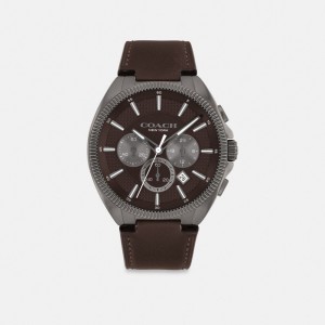 Coach Jackson Watch, 45 Mm Klokke Herre Brune | GCP874309