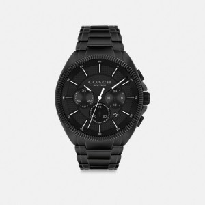 Coach Jackson Watch, 45 Mm Klokke Herre Svarte | AQI153609