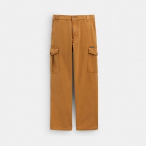 Coach Regenerative Cotton Pants Bukse Herre Multicolor | MSY893042