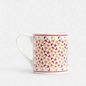 Coach Signature Mug Reiseveske Dame Rød Multicolor | WBZ640257