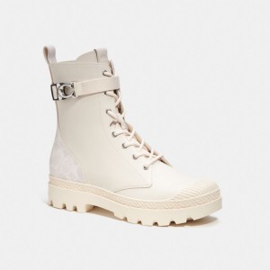 Coach Tucker Boot With Signature Canvas Støvler Herre Multicolor | AEH930425