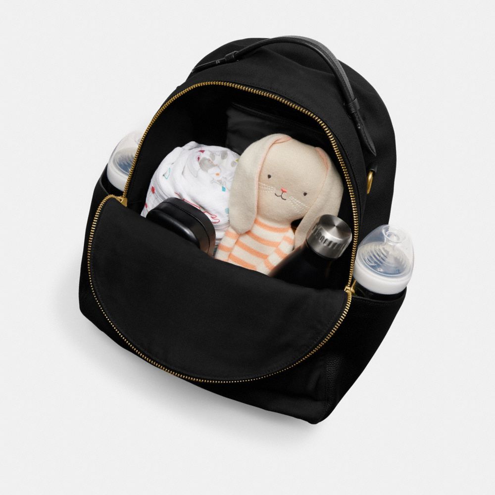 Coach Baby Backpack Ryggsekker Dame Svarte | WUE769218