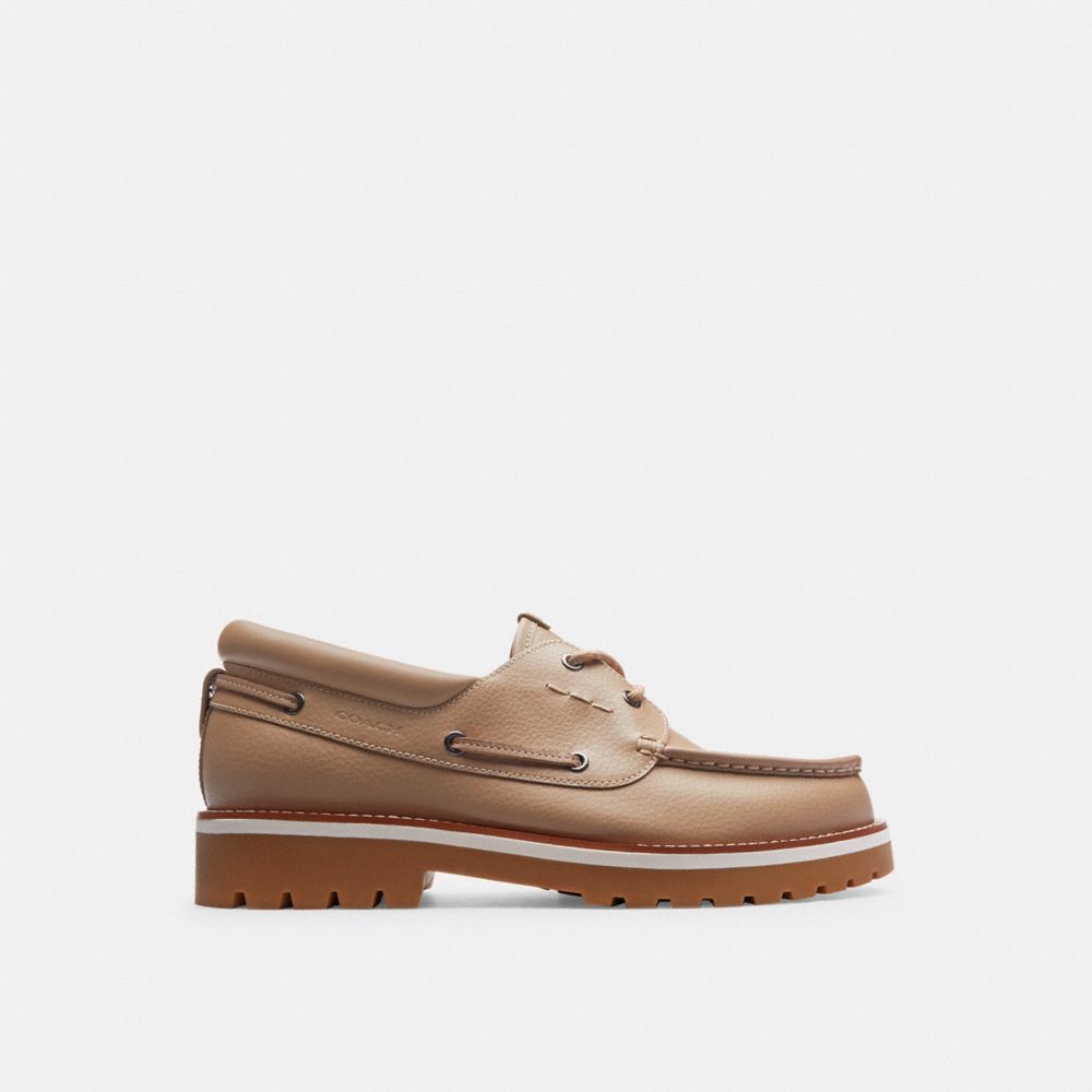 Coach Benson Boat Shoe Loafers Herre Grå Brune | BWC759380