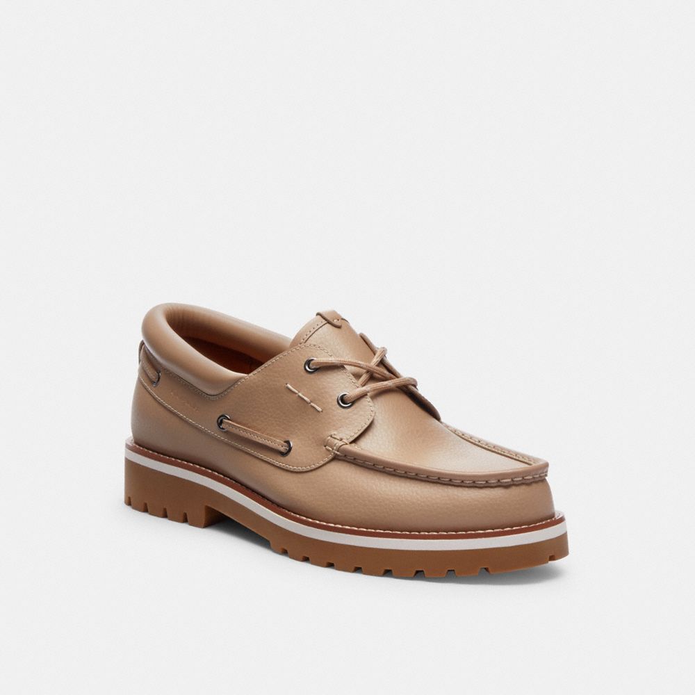 Coach Benson Boat Shoe Loafers Herre Grå Brune | BWC759380