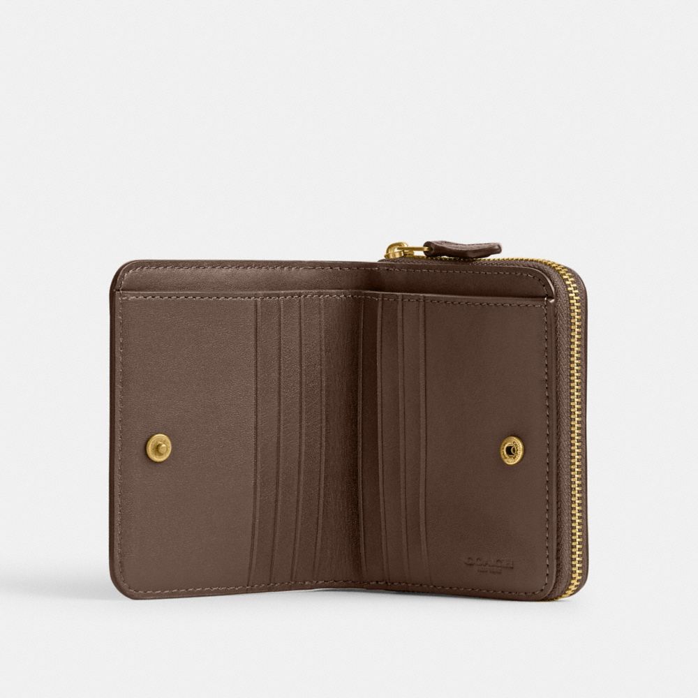 Coach Billfold Wallet Liten Lommebok Dame Mørke Grå | OYI509627