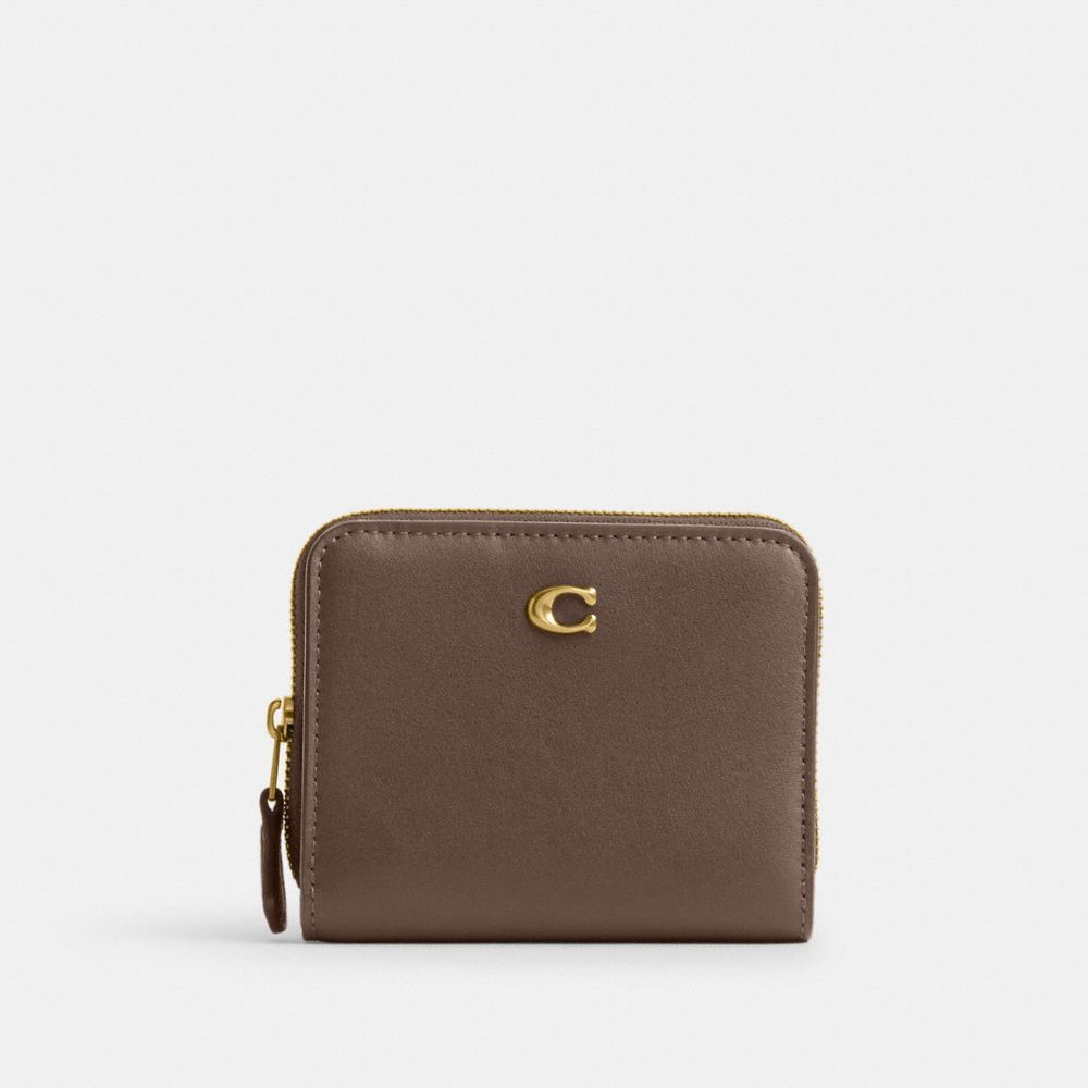 Coach Billfold Wallet Liten Lommebok Dame Mørke Grå | OYI509627