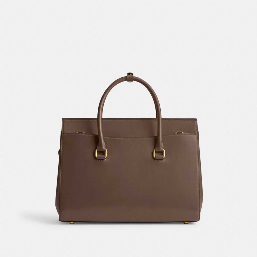 Coach Broome Carryall Bag 36 Håndveske Dame Mørke Grå | XSY263059