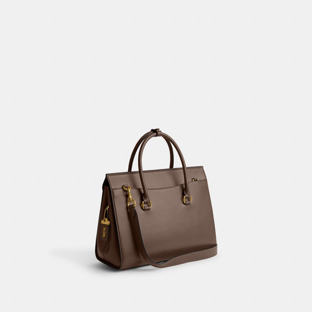 Coach Broome Carryall Bag 36 Håndveske Dame Mørke Grå | XSY263059