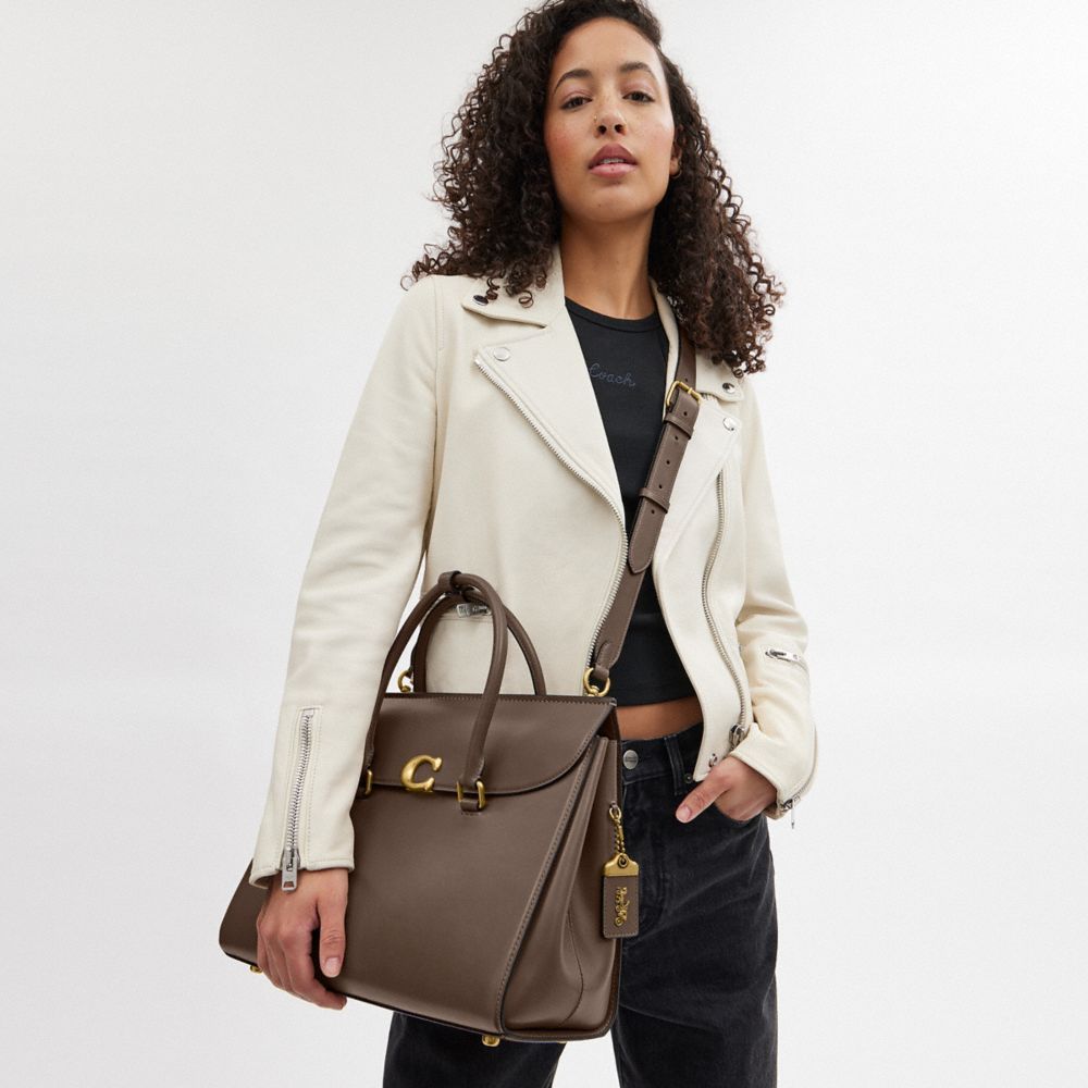 Coach Broome Carryall Bag 36 Håndveske Dame Mørke Grå | XSY263059