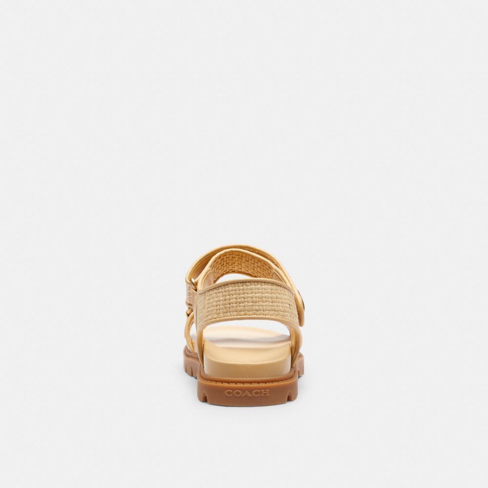 Coach Brynn Sandal Sandaler Dame Beige | SVD274358