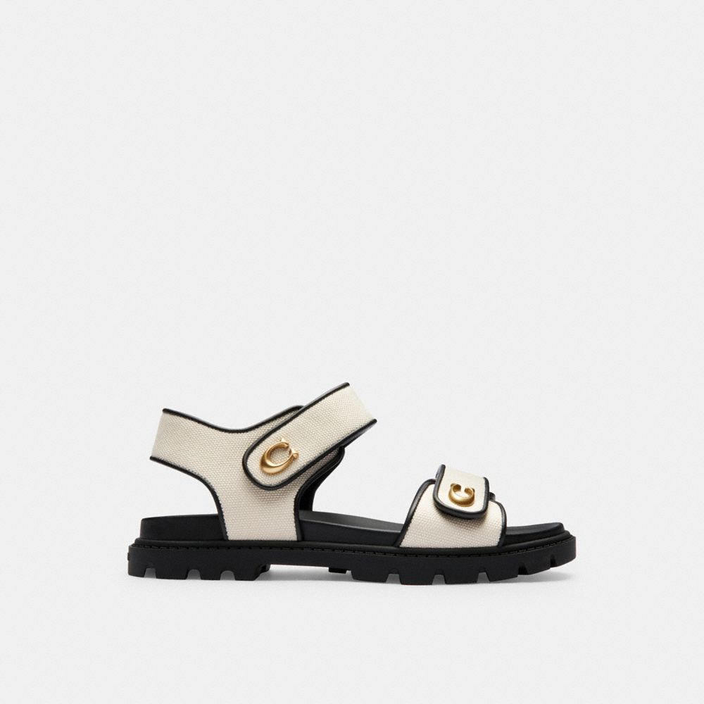 Coach Brynn Sandal Sandaler Dame Svarte | KEC931280