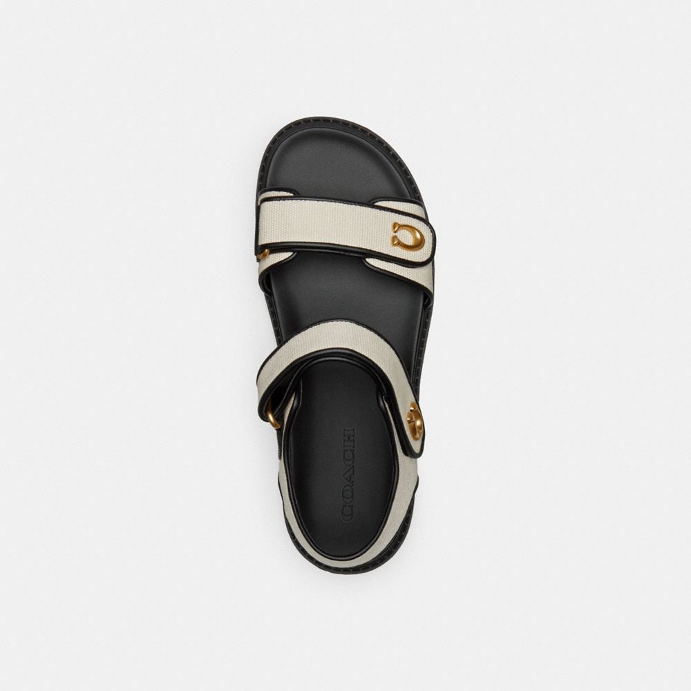 Coach Brynn Sandal Sandaler Dame Svarte | KEC931280