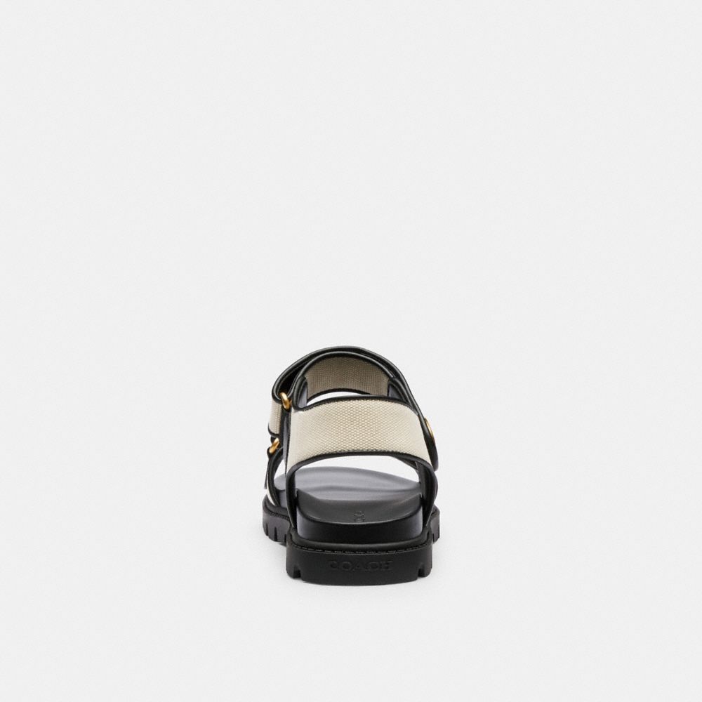 Coach Brynn Sandal Sandaler Dame Svarte | KEC931280