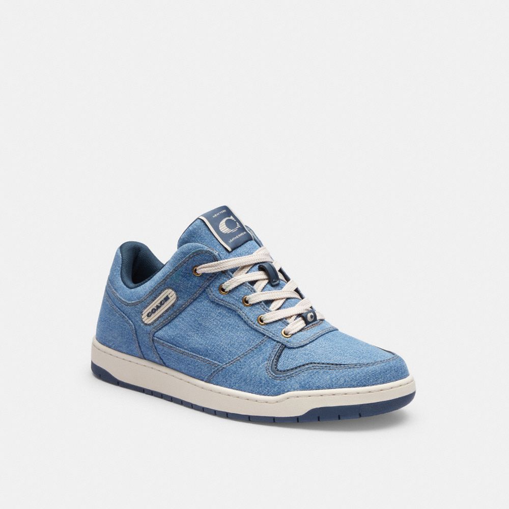 Coach C201 Sneaker Sneakers Herre Indigo Blå | CSI681457