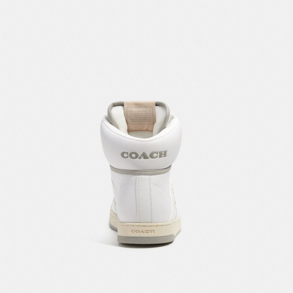 Coach C202 High Top Sneaker Sneakers Herre Hvite | TYP250316