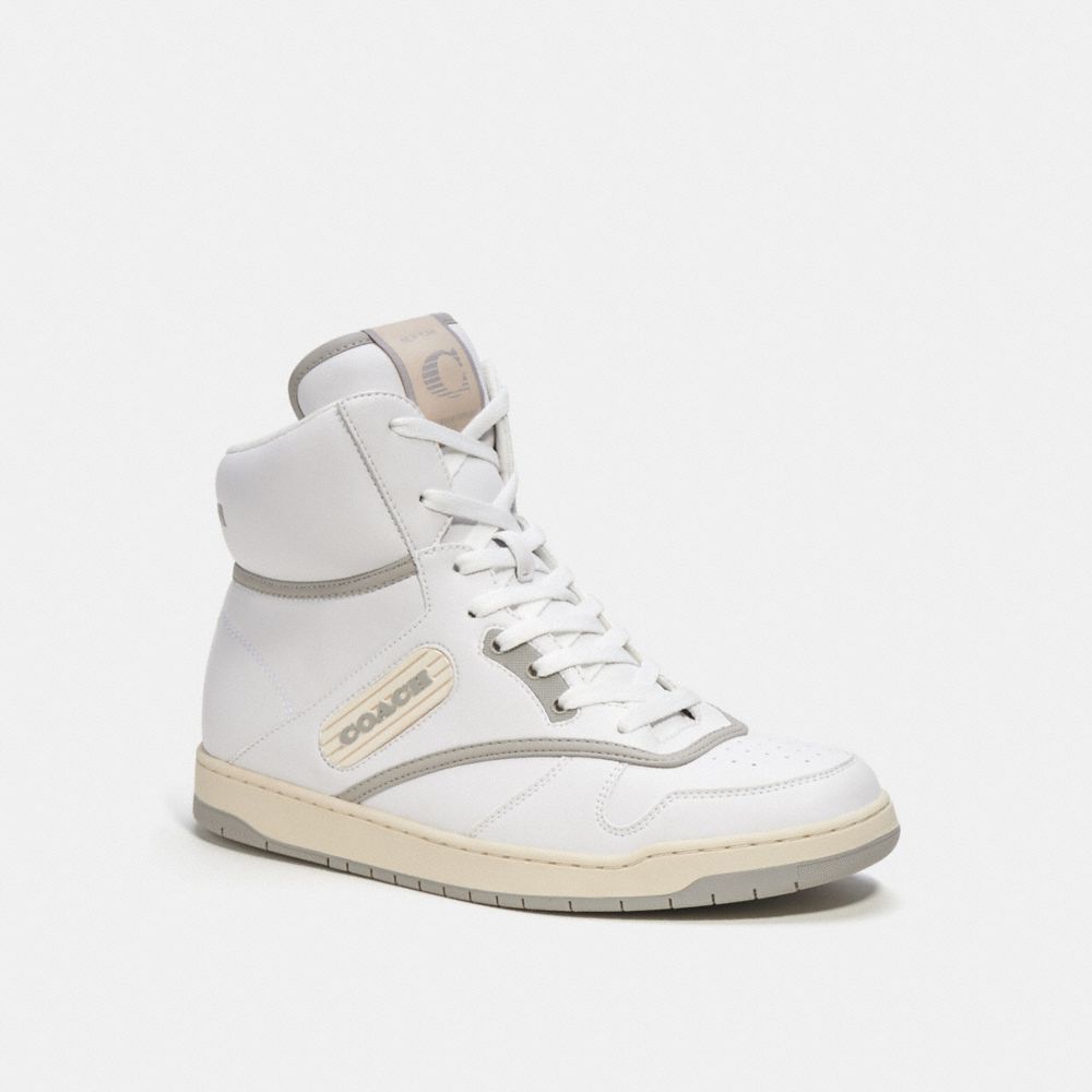 Coach C202 High Top Sneaker Sneakers Herre Hvite | TYP250316