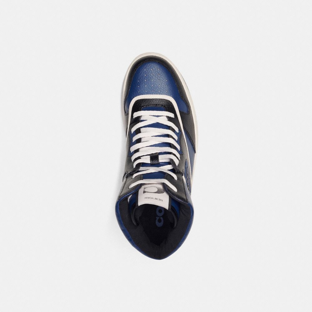 Coach C202 High Top Sneaker Sneakers Herre Dyp Blå | XIU526871