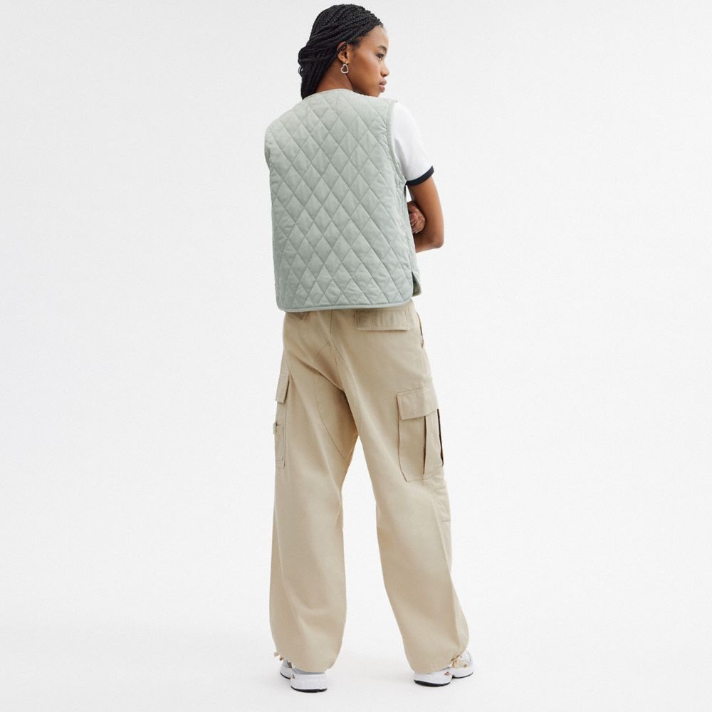 Coach Cargo Pants Bukse Dame Khaki | EUQ286710