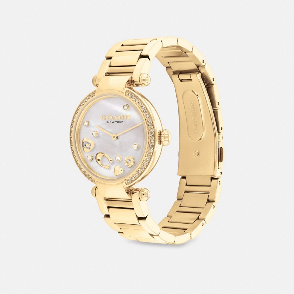 Coach Cary Watch, 34 Mm Klokke Dame Gull | RKO049631