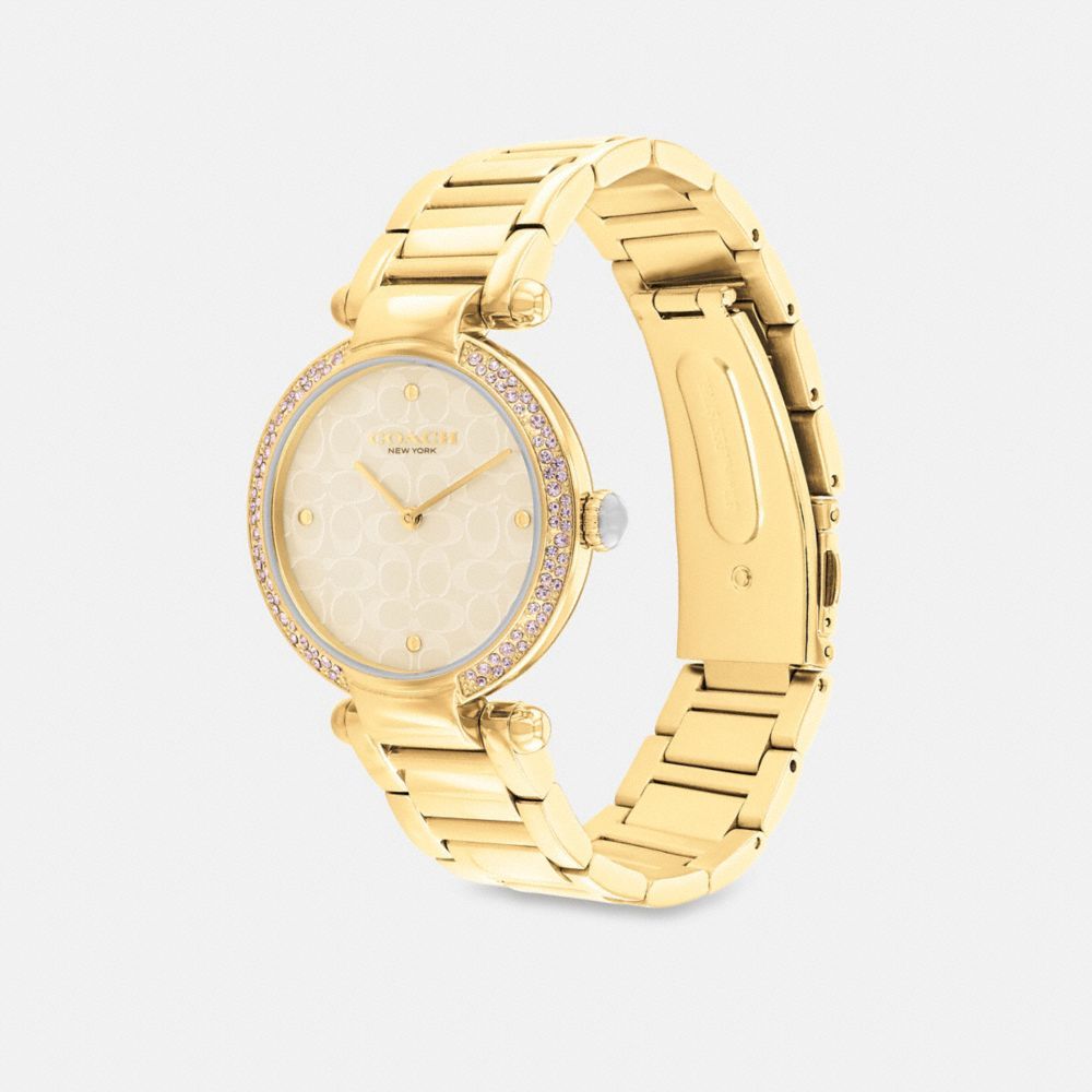 Coach Cary Watch, 34 Mm Klokke Dame Gull | TBY429530