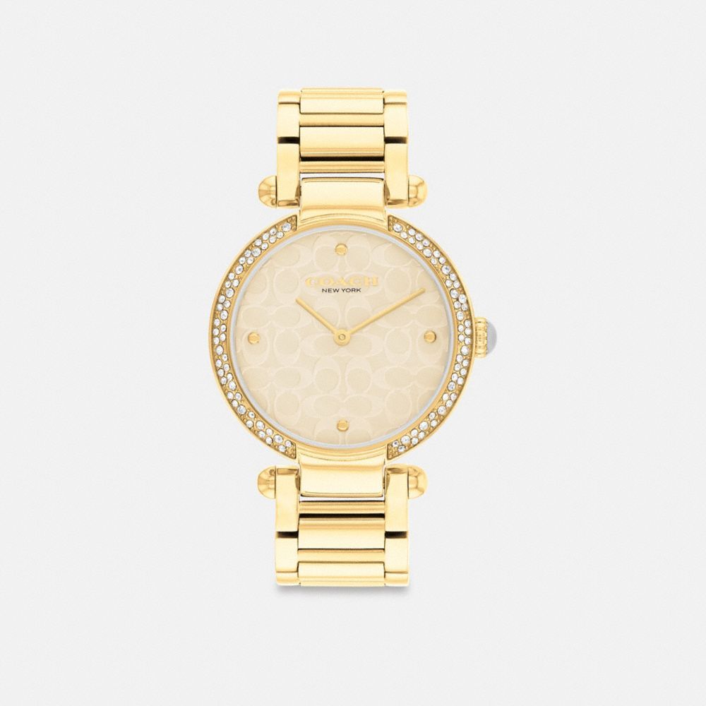 Coach Cary Watch, 34 Mm Klokke Dame Gull | TBY429530