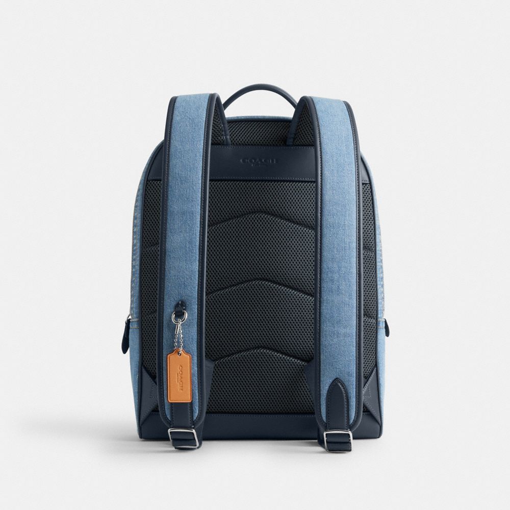 Coach Charter Backpack Ryggsekker Herre Blå Indigo Blå | KAR314508