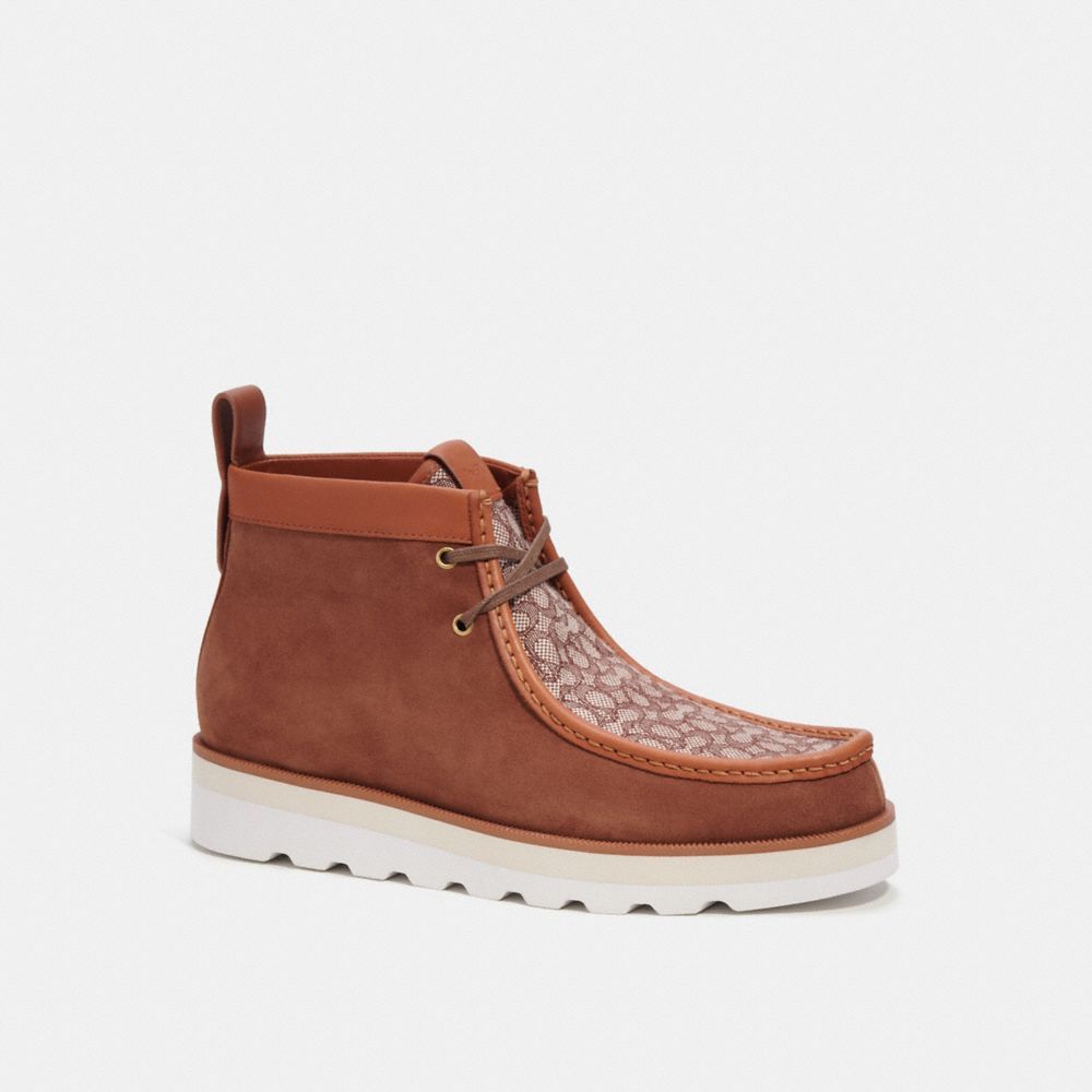 Coach Chukka Boot In Micro Signature Jacquard Støvler Herre Multicolor | PZI028573