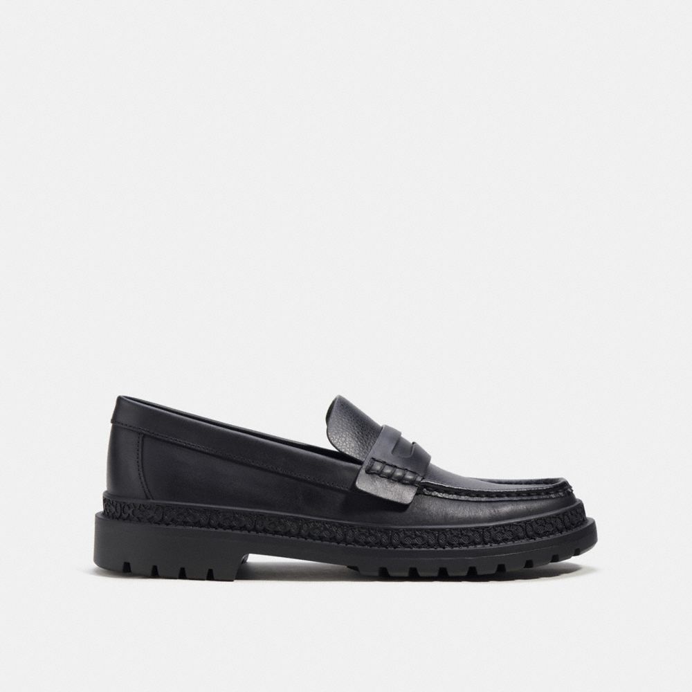 Coach Cooper Loafer Loafers Herre Svarte | RHI459018