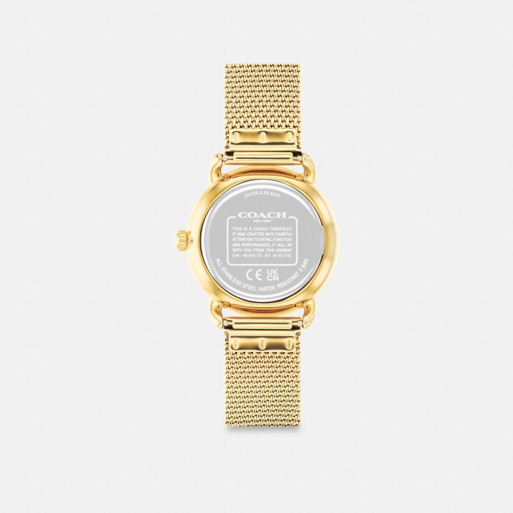 Coach Elliot Watch, 28 Mm Klokke Dame Gull | ZLY132685