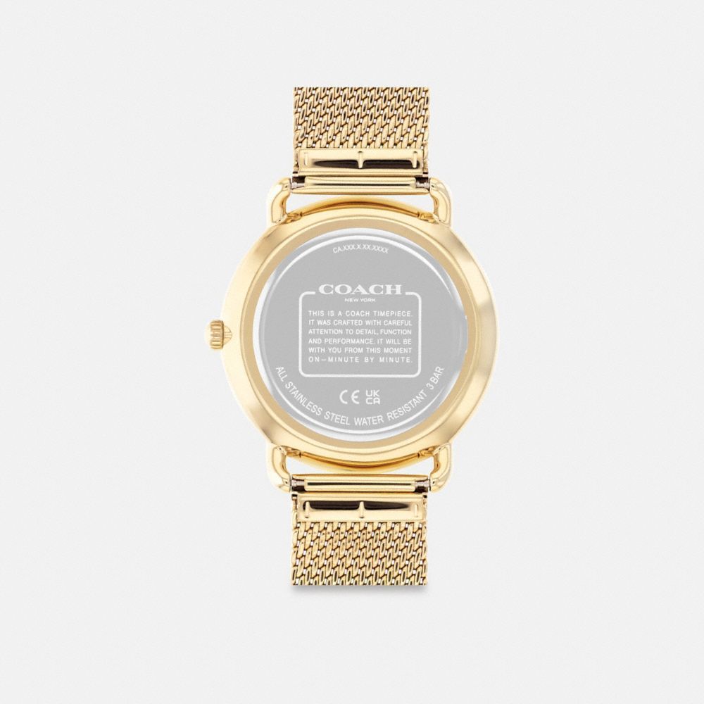 Coach Elliot Watch, 41 Mm Klokke Herre Gull | EXV602158