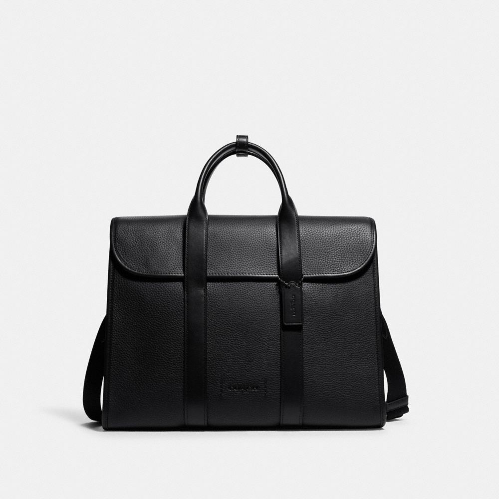 Coach Gotham Portfolio Bag Stresskoffert Herre Svarte Kopper Svarte | DYL835214