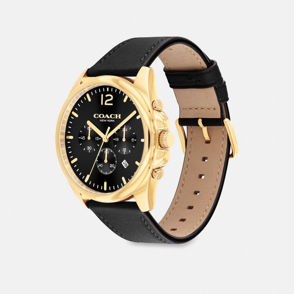 Coach Greyson Watch, 43 Mm Klokke Herre Svarte | XMG971046