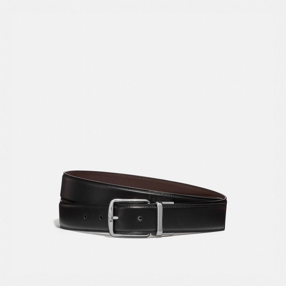 Coach Harness Buckle Cut To Size Reversible Belt, 32 Mm Belte Herre Svarte Brune | FAM490156