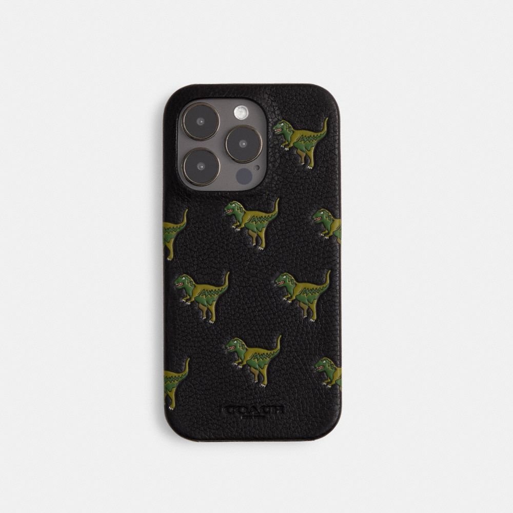 Coach Iphone 15 Pro Case With Rexy Reiseveske Dame Svarte | NVJ325971