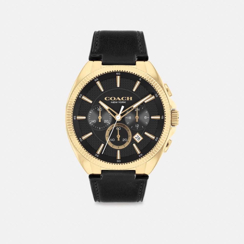 Coach Jackson Watch, 45 Mm Klokke Herre Svarte | EGT740326