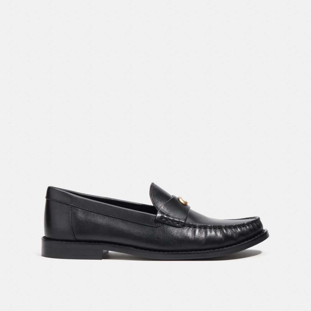 Coach Jolene Loafer Flate Sko Dame Svarte | ZAE956348