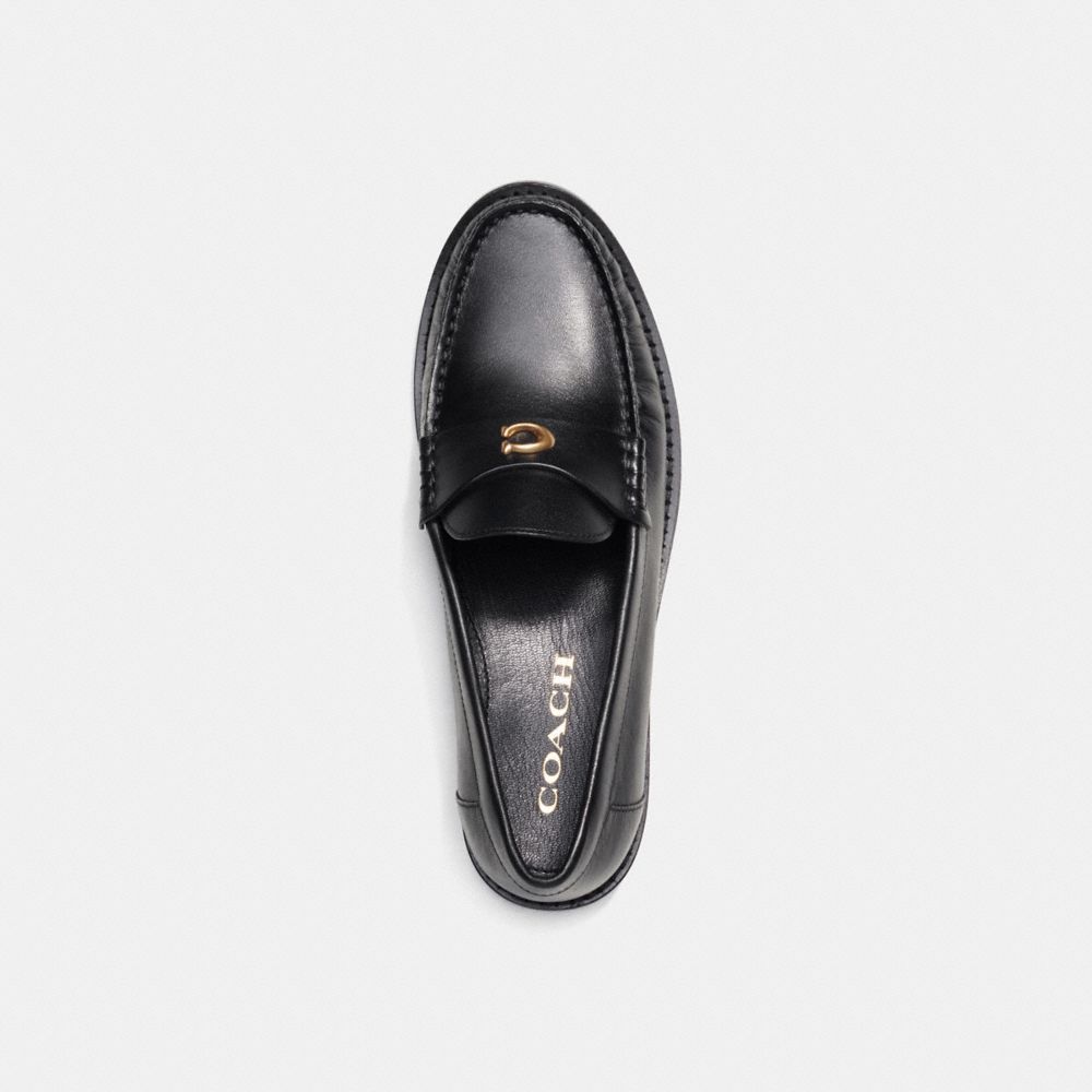 Coach Jolene Loafer Flate Sko Dame Svarte | ZAE956348