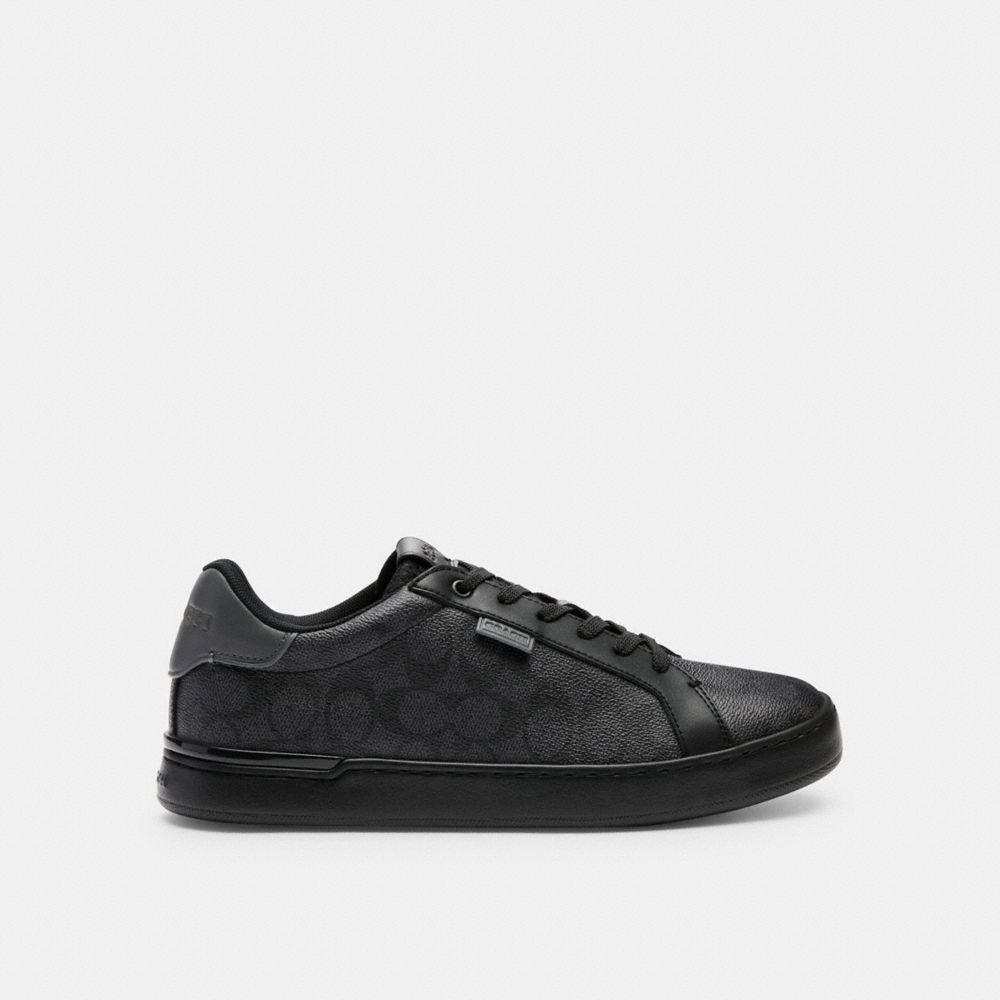 Coach Lowline Low Top Sneaker In Signature Canvas Sneakers Herre Grå | CTX076958