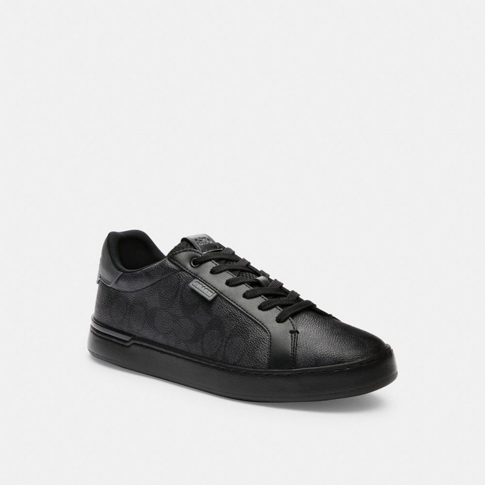 Coach Lowline Low Top Sneaker In Signature Canvas Sneakers Herre Grå | CTX076958