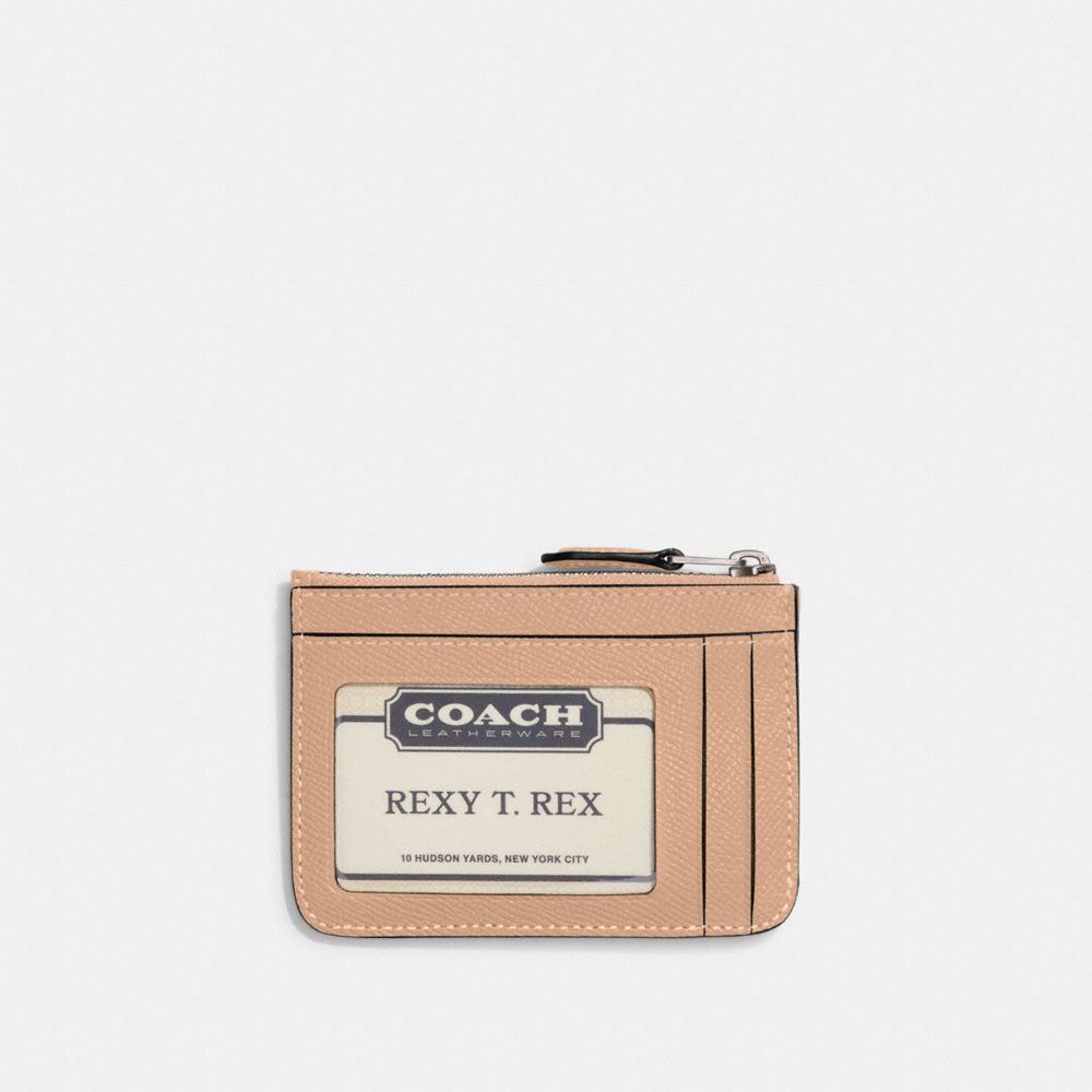 Coach Mini Skinny Id Case Kortetui Dame Sølv | TZR184032