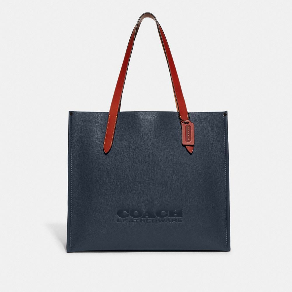 Coach Relay Tote Bag Tote Veske Dame Blå | ODU917530