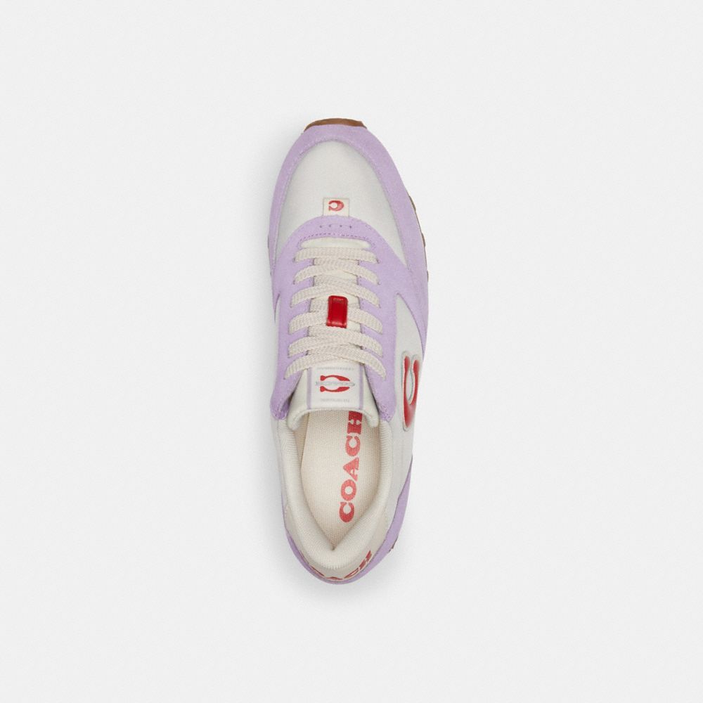 Coach Runner Sneaker Sneakers Dame Lilla Multicolor | AIF681940