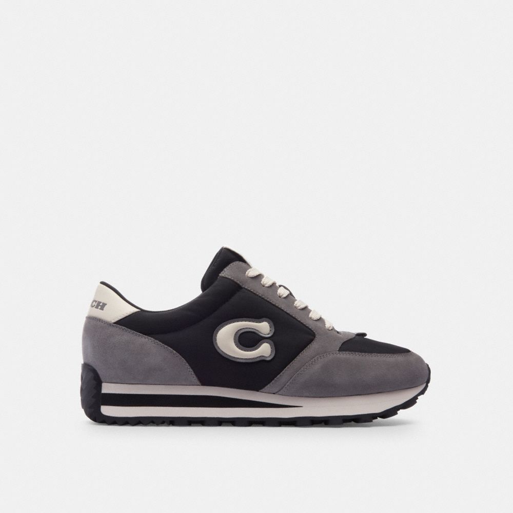 Coach Runner Sneaker Sneakers Herre Svarte Grå | ZLB679520