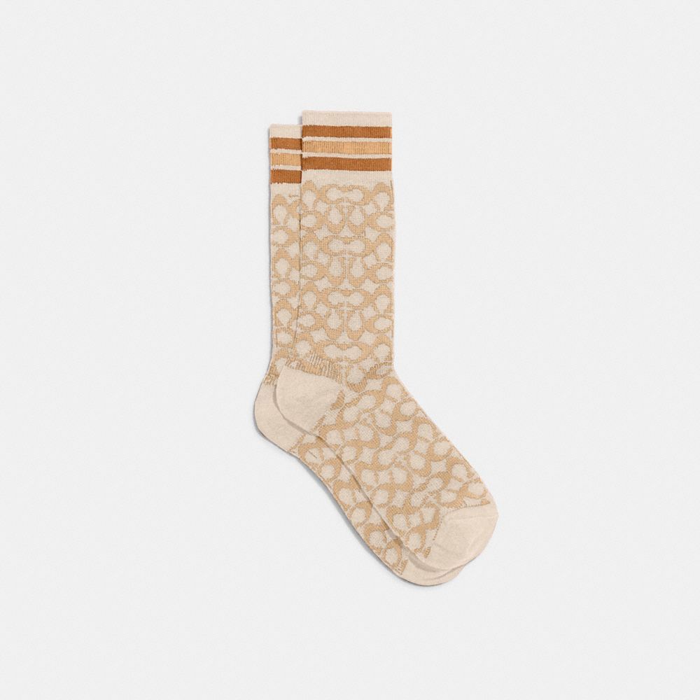 Coach Signature Socks Sokker Dame Multicolor | QSV396187